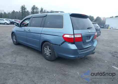 2006 Honda Odyssey Ex из США, поврежденный, VIN 5FNRL38406B092213